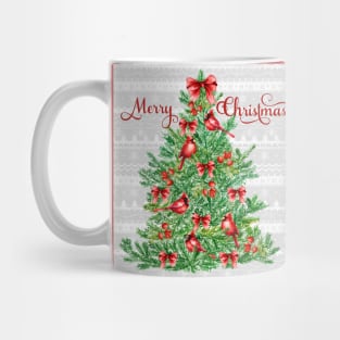 Red Cardinal Christmas Beauty B1 Mug